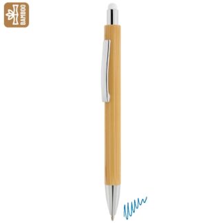 Boligrafo bambu con touch "borneo"