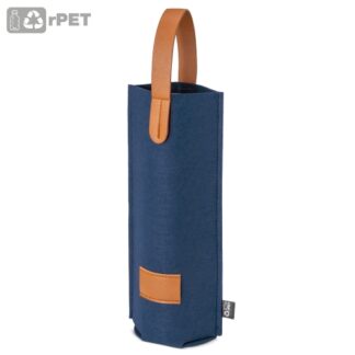Bolsa em feltro para vinho