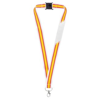 Lanyard bandeira larga "policia"