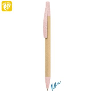 Boligrafo fibra de trigo "ecobio"