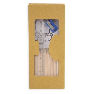 Set lapices+libro pintura+accesorios "zafir"