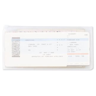 Bolsa eco viaje transparente "allen"