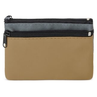 Monedero 2 cremalleras mr/gr