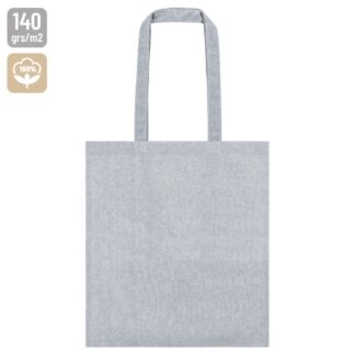 Bolsa de asa gris algodon "kelso"