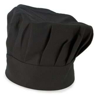 Gorro cocinero negro "roncer"