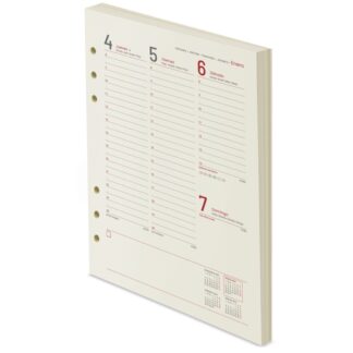 Recambio semana vista